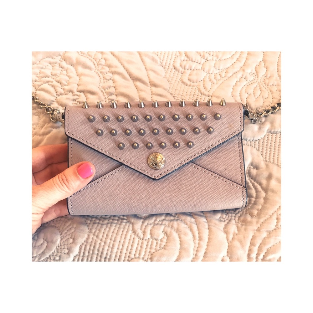 Rebecca Minkoff lavender & silver wallet/clutch